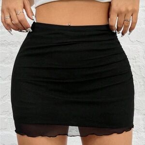 Black skirt